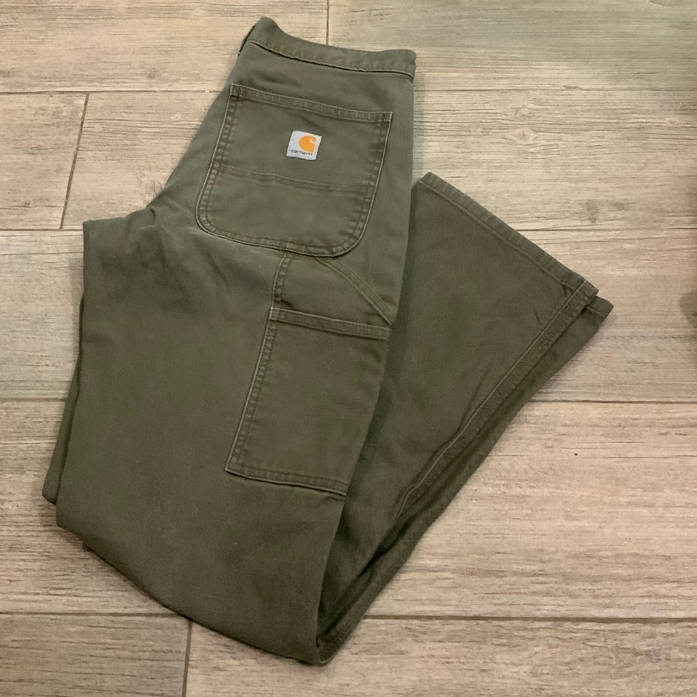 CARHARRT Relaxed fit army green pants